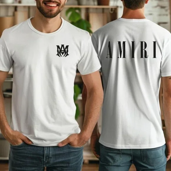 Amiri Shirt Amiri T Shirt Brand Shirt Amiri Wear 2 Sided 1 - Picture 1 of 4